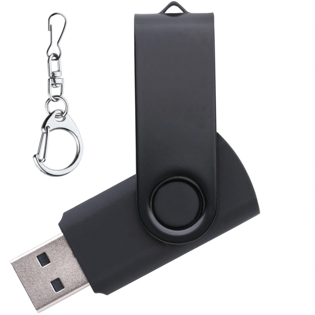 Набор подарочный Solution Superior Trio (флешка USB 2.0 Twister 16GB, пластик Софт Тач/металл, черный/черный, фонарик Tools Spot, брелок-карабин Tools Module)