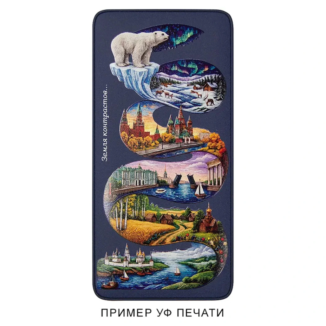 Набор демонстрационный Print Sample из 5 внешних аккумулятор (WeCharge Soft Touch, Lumen, WeCharge Velvet, Amper, Nova)