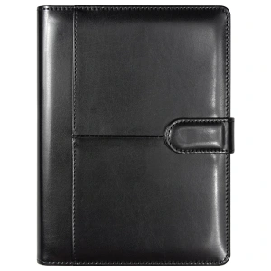 Ежедневник в суперобложке Country Business Pristine A5+, черный, недатированный, с магнитным клапаном, в твердой обложке c поролоном, в подарочной коробке