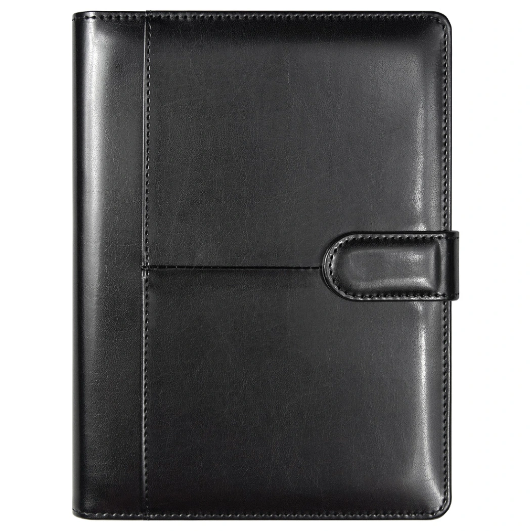 Ежедневник в суперобложке Country Business Pristine A5+, черный, недатированный, с магнитным клапаном, в твердой обложке c поролоном, в подарочной коробке