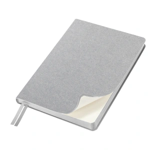 Ежедневник Flexy Cristal de quartz А5, серый, недатированный, в гибкой обложке