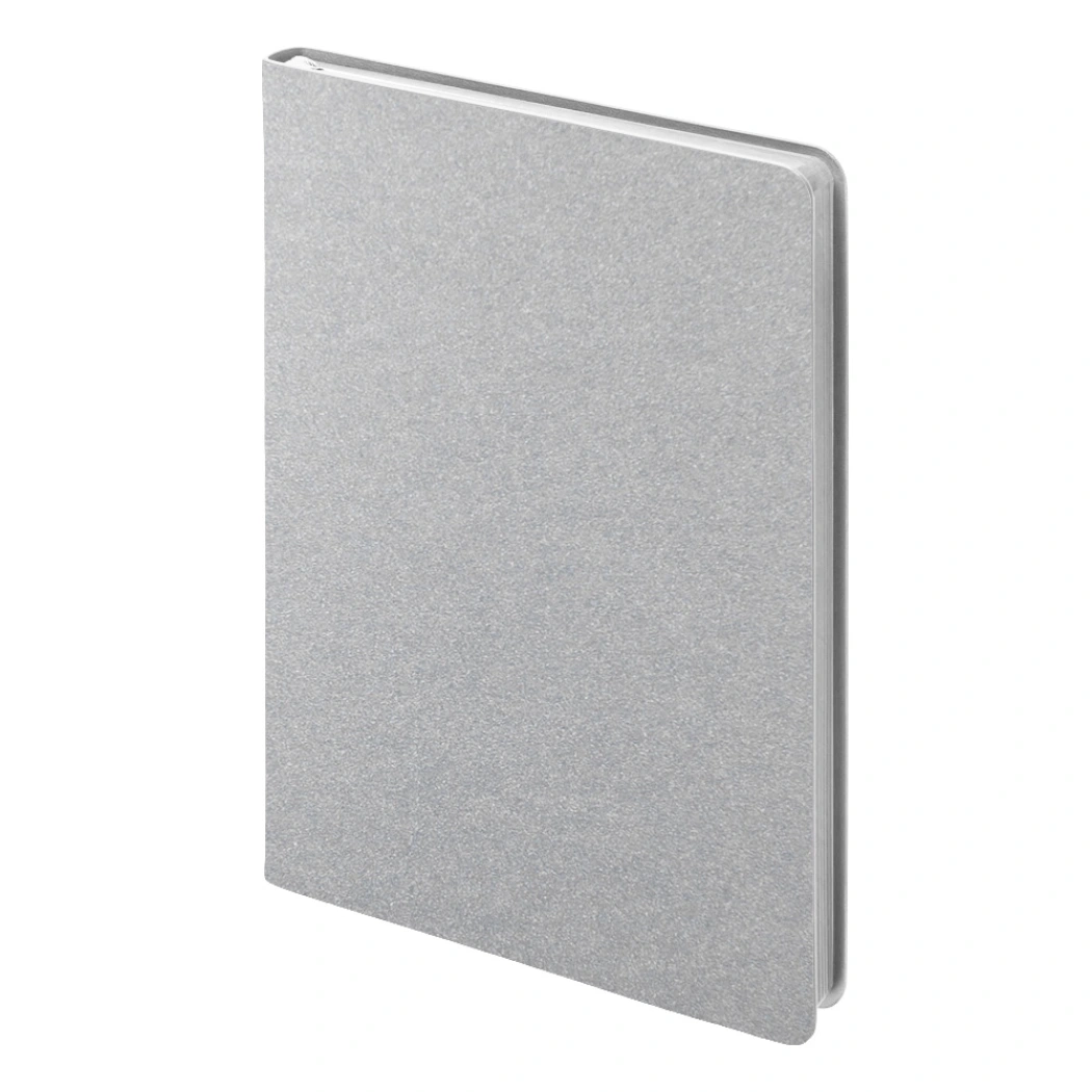 Ежедневник Flexy Cristal de quartz А5, серый, недатированный, в гибкой обложке